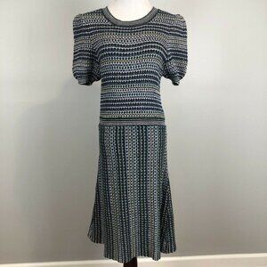 Free People Into You Knit Sweater Mini Dress L